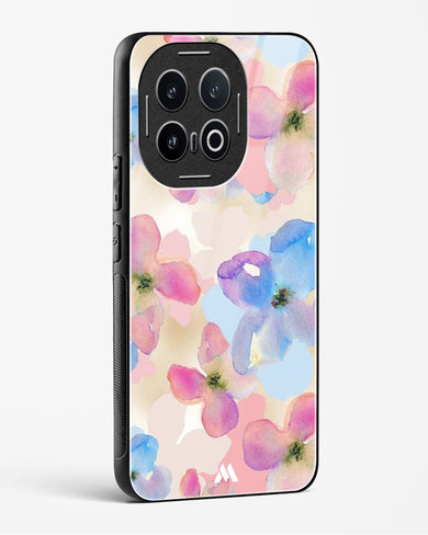 Watercolour Daisies Glass Case Phone Cover (Vivo)