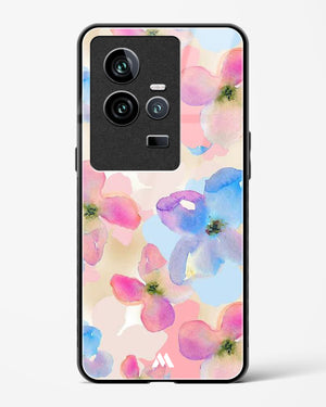 Watercolour Daisies Glass Case Phone Cover (Vivo)