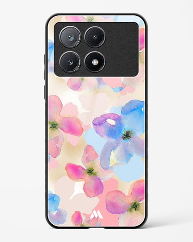 Watercolour Daisies Glass Case Phone Cover-(Xiaomi)