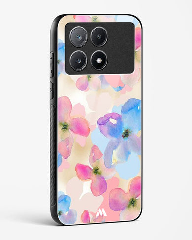 Watercolour Daisies Glass Case Phone Cover-(Xiaomi)