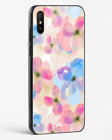 Watercolour Daisies Glass Case Phone Cover-(Xiaomi)