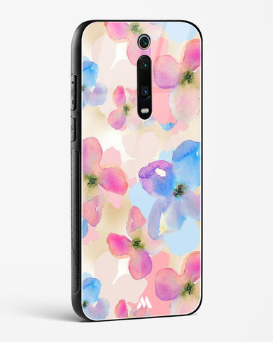 Watercolour Daisies Glass Case Phone Cover-(Xiaomi)