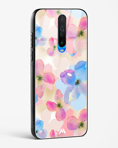 Watercolour Daisies Glass Case Phone Cover-(Xiaomi)