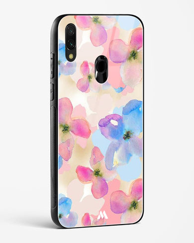 Watercolour Daisies Glass Case Phone Cover (Xiaomi)