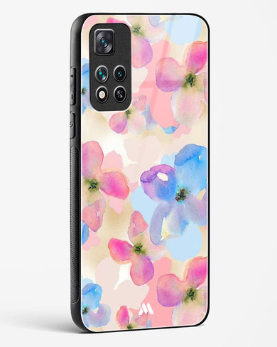Watercolour Daisies Glass Case Phone Cover (Xiaomi)