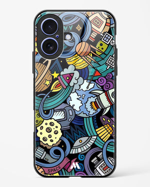 Spacing Out Glass Case Phone Cover (Apple)