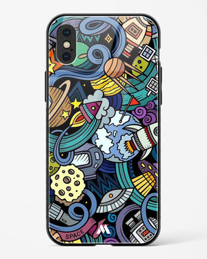 Spacing Out Glass Case Phone Cover (Apple)