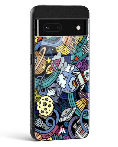 Spacing Out Glass Case Phone Cover-(Google)
