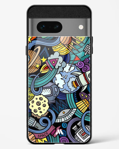 Spacing Out Glass Case Phone Cover (Google)