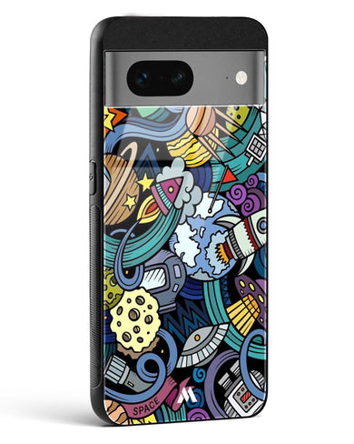 Spacing Out Glass Case Phone Cover-(Google)