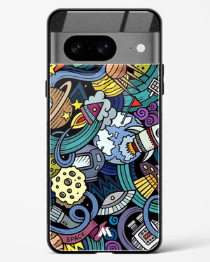 Spacing Out Glass Case Phone Cover (Google)