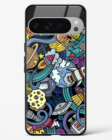 Spacing Out Glass Case Phone Cover (Google)