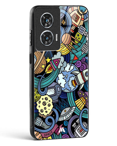 Spacing Out Glass Case Phone Cover (Motorola)