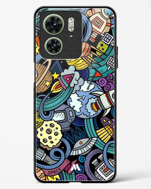 Spacing Out Glass Case Phone Cover-(Motorola)