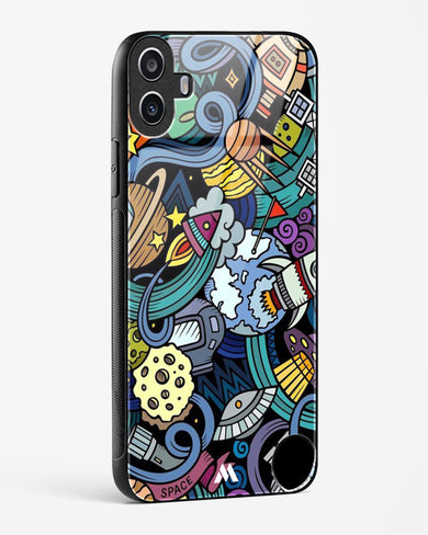 Spacing Out Glass Case Phone Cover (Nothing)