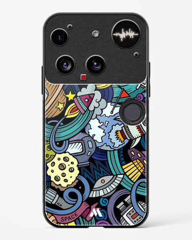 Spacing Out Glass Case Phone Cover (Nothing)