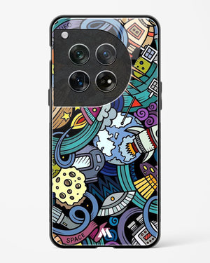 Spacing Out Glass Case Phone Cover (OnePlus)