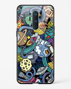 Spacing Out Glass Case Phone Cover-(OnePlus)