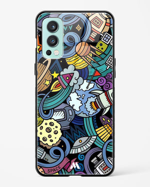 Spacing Out Glass Case Phone Cover (OnePlus)