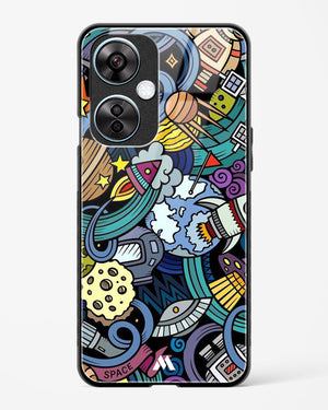Spacing Out Glass Case Phone Cover (OnePlus)