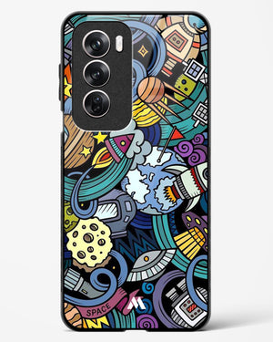 Spacing Out Glass Case Phone Cover (Oppo)