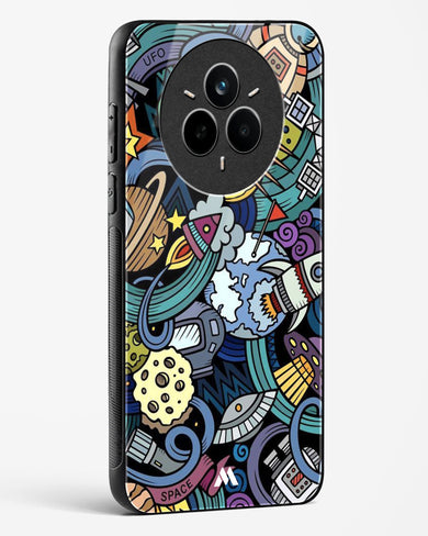 Spacing Out Glass Case Phone Cover (Realme)