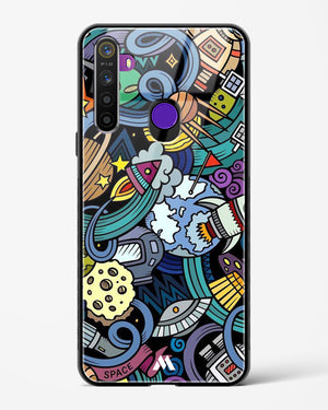 Spacing Out Glass Case Phone Cover (Realme)