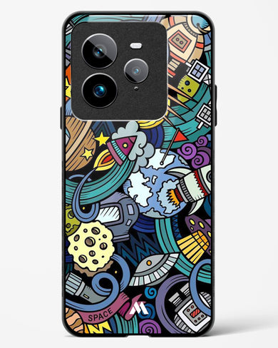 Spacing Out Glass Case Phone Cover (Realme)