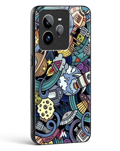 Spacing Out Glass Case Phone Cover (Realme)