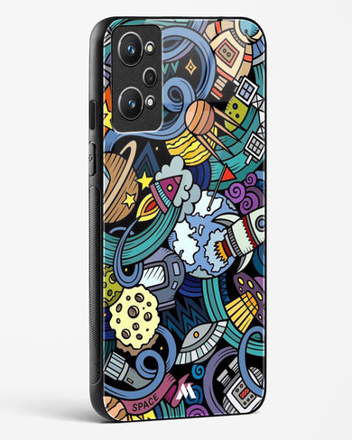 Spacing Out Glass Case Phone Cover (Realme)