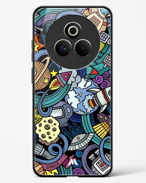 Spacing Out Glass Case Phone Cover (Realme)