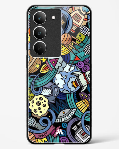 Spacing Out Glass Case Phone Cover (Realme)