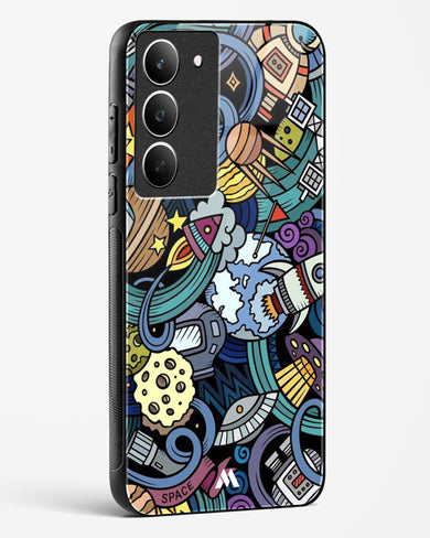 Spacing Out Glass Case Phone Cover (Realme)