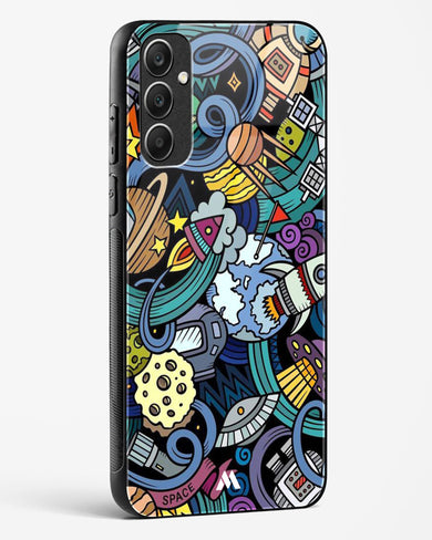 Spacing Out Glass Case Phone Cover (Samsung)