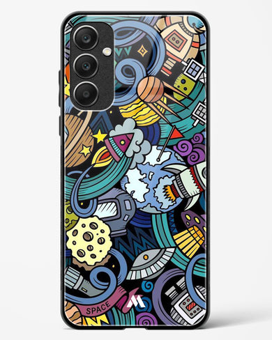 Spacing Out Glass Case Phone Cover (Samsung)