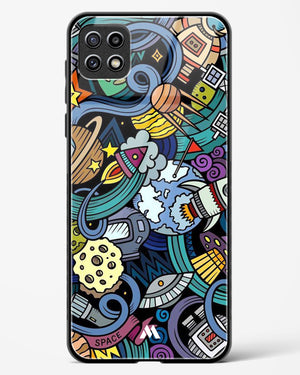 Spacing Out Glass Case Phone Cover-(Samsung)