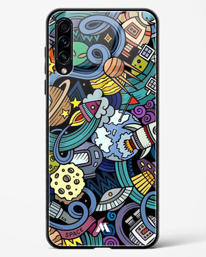 Spacing Out Glass Case Phone Cover-(Samsung)