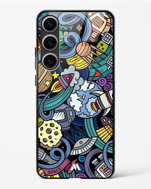 Spacing Out Glass Case Phone Cover (Samsung)