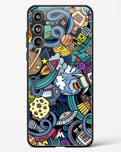 Spacing Out Glass Case Phone Cover (Samsung)