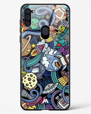 Spacing Out Glass Case Phone Cover (Samsung)