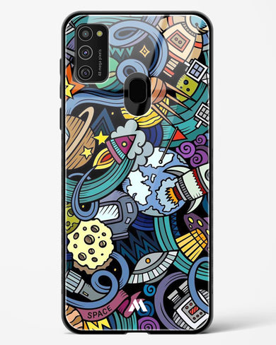 Spacing Out Glass Case Phone Cover (Samsung)