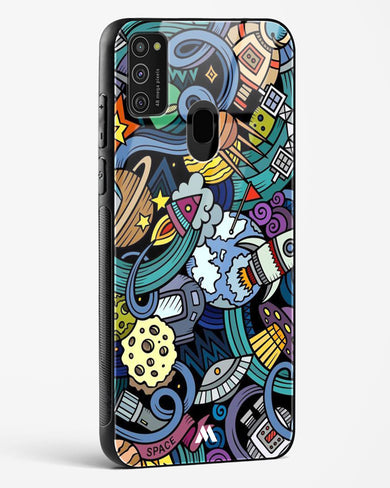 Spacing Out Glass Case Phone Cover (Samsung)