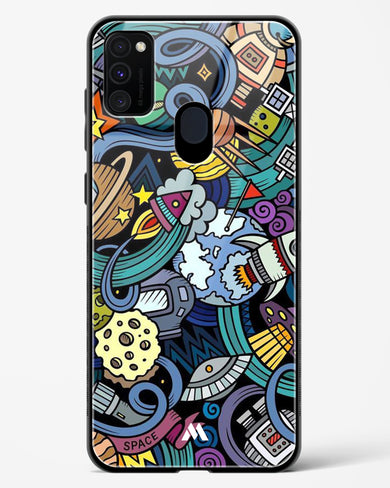 Spacing Out Glass Case Phone Cover (Samsung)