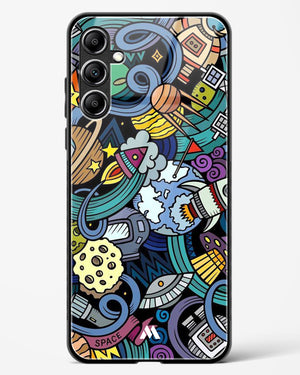 Spacing Out Glass Case Phone Cover (Samsung)