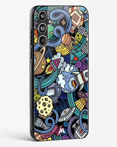 Spacing Out Glass Case Phone Cover (Samsung)