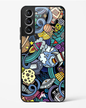 Spacing Out Glass Case Phone Cover (Samsung)