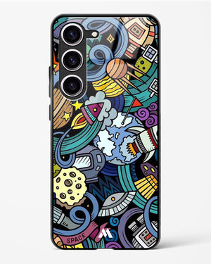 Spacing Out Glass Case Phone Cover (Samsung)