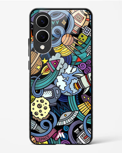 Spacing Out Glass Case Phone Cover (Samsung)