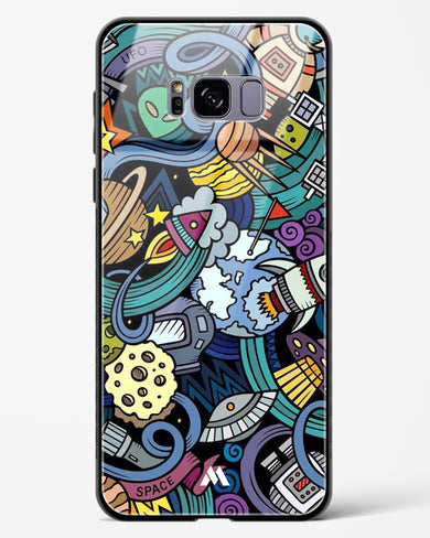 Spacing Out Glass Case Phone Cover (Samsung)