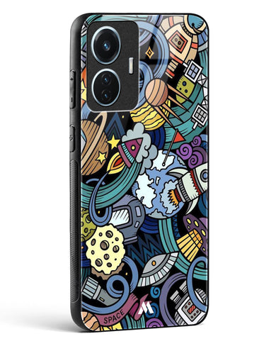 Spacing Out Glass Case Phone Cover (Vivo)